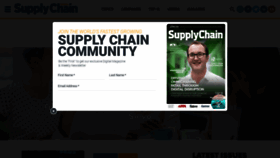 What Supplychaindigital.com website looked like in 2019 (4 years ago)