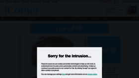 What Surreycomet.co.uk website looked like in 2019 (4 years ago)