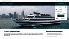 What Spiritcruises.com website looked like in 2019 (4 years ago)
