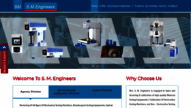 What Sm-engineers.com website looked like in 2019 (4 years ago)