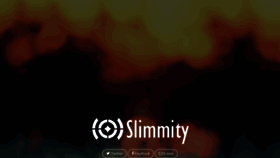 What Slimmity.com website looked like in 2019 (4 years ago)