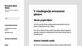 What Sloveniaopen.si website looked like in 2019 (6 years ago)
