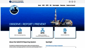 What Safeocs.gov website looked like in 2019 (4 years ago)