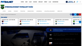 What Ssfz.futbalnet.sk website looked like in 2019 (4 years ago)