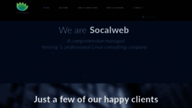 What Socalweb.com website looked like in 2019 (4 years ago)