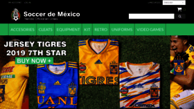 What Soccerdemexico.com website looked like in 2019 (4 years ago)