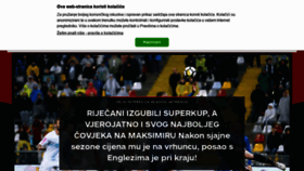 What Sportskenovosti.hr website looked like in 2019 (4 years ago)