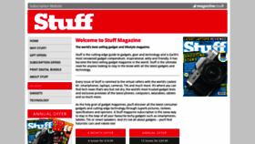 What Stuff-magazine.co.uk website looked like in 2019 (4 years ago)