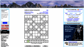 What Sudoku.com.au website looked like in 2019 (4 years ago)