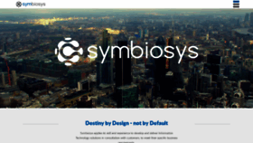 What Symbiosys.it website looked like in 2019 (4 years ago)