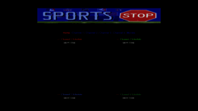 What Sportsstop.tv website looked like in 2019 (4 years ago)