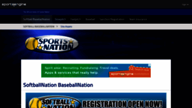 What Sportsnation.org website looked like in 2019 (4 years ago)