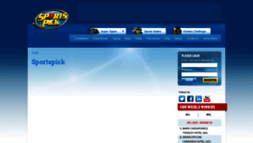 What Sportspick.com.au website looked like in 2019 (4 years ago)