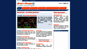What Sportytrader.de website looked like in 2019 (4 years ago)
