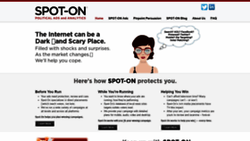 What Spot-on.com website looked like in 2019 (4 years ago)