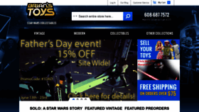 What Starwarstoys.com website looked like in 2019 (4 years ago)