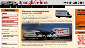 What Spanglish-hire.com website looked like in 2019 (4 years ago)