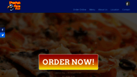 What Sharkyspizza.com.au website looked like in 2019 (4 years ago)
