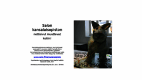 What Salonkansalaisopisto.fi website looked like in 2019 (4 years ago)
