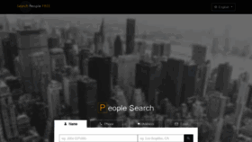 What Searchpeoplefree.com website looked like in 2019 (4 years ago)