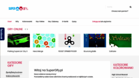What Supergify.pl website looked like in 2019 (4 years ago)