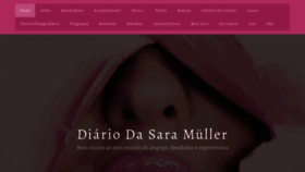 What Saramullergp.com.br website looked like in 2019 (4 years ago)