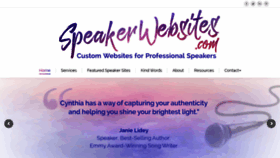 What Speakerwebsites.com website looked like in 2019 (4 years ago)