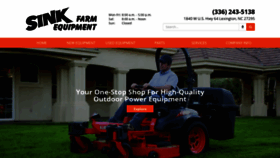 What Sinkfarmequipment.com website looked like in 2019 (4 years ago)