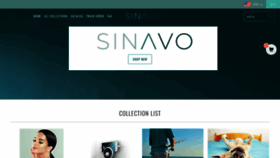 What Sinavoshop.com website looked like in 2019 (4 years ago)
