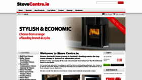 What Stovecentre.ie website looked like in 2019 (4 years ago)