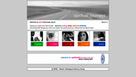 What Spiritualjourneys.org.uk website looked like in 2019 (4 years ago)