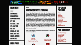 What Soccertipsking.com website looked like in 2019 (4 years ago)