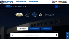 What Southbayford.com website looked like in 2019 (4 years ago)