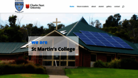 What Stmartinscollege.org website looked like in 2019 (4 years ago)
