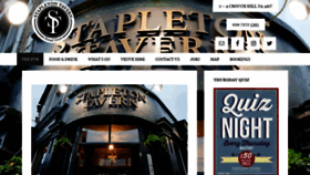 What Stapletontavern.com website looked like in 2019 (4 years ago)