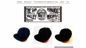What Sfvmercantile.com website looked like in 2019 (4 years ago)