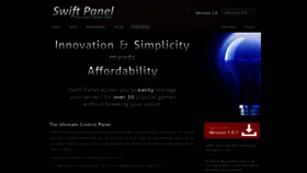 What Swiftpanel.com website looked like in 2019 (4 years ago)