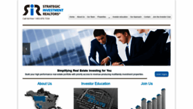 What Strategicinvestmentrealtors.com website looked like in 2019 (4 years ago)