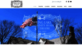 What Springlaketheatre.com website looked like in 2019 (4 years ago)