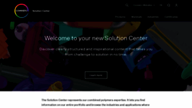 What Solutions.covestro.com website looked like in 2019 (4 years ago)