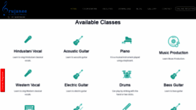 What Srujanee.com website looked like in 2019 (4 years ago)