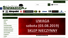 What Siwiaszczyk.pl website looked like in 2019 (4 years ago)