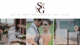 What Sincerelyginger.com website looked like in 2019 (4 years ago)