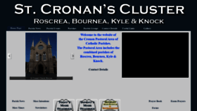What Stcronanscluster.ie website looked like in 2019 (4 years ago)