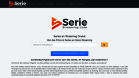 What Seriestreaminglist.com website looked like in 2019 (4 years ago)