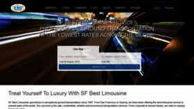 What Sfbestlimousine.com website looked like in 2019 (4 years ago)