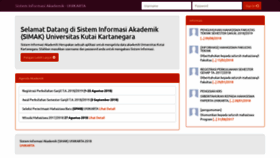 What Simak.unikarta.ac.id website looked like in 2019 (4 years ago)