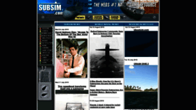 What Subsim.com website looked like in 2019 (4 years ago)