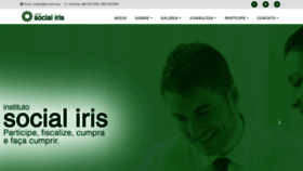 What Socialiris.org website looked like in 2019 (4 years ago)