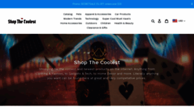 What Shopthecoolest.com website looked like in 2019 (4 years ago)